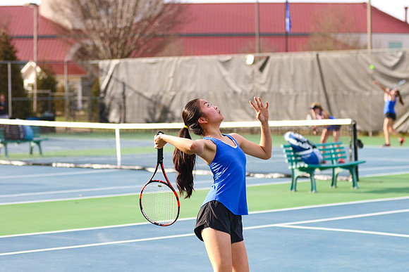 Oconee vs Athens Academy in Girls Varsity Tennis 2018