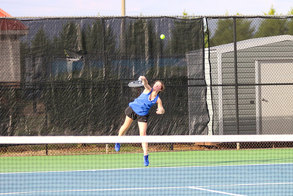 Oconee vs Athens Academy in Girls Varsity Tennis 2018