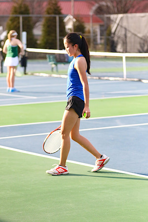 Oconee vs Athens Academy in Girls Varsity Tennis 2018