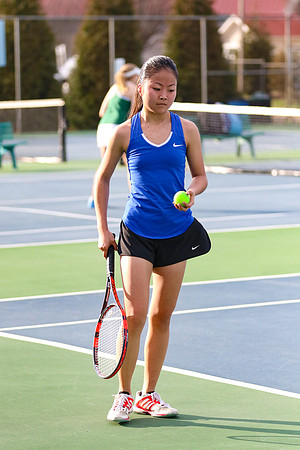 Oconee vs Athens Academy in Girls Varsity Tennis 2018