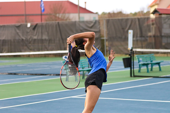 Oconee vs Athens Academy in Girls Varsity Tennis 2018