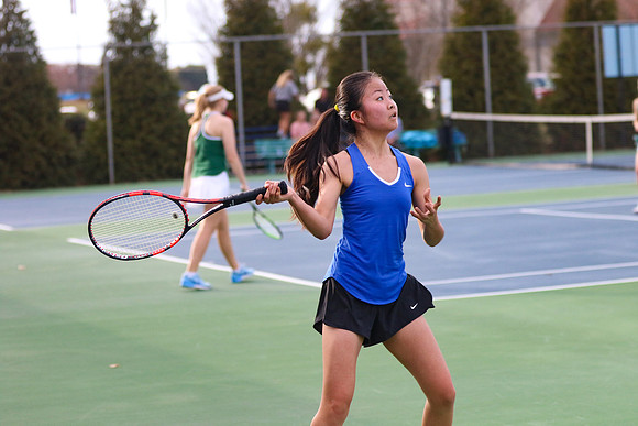 Oconee vs Athens Academy in Girls Varsity Tennis 2018