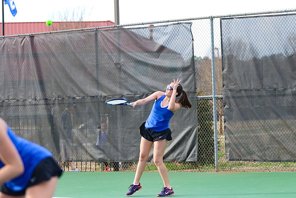 Oconee vs Athens Academy in Girls Varsity Tennis 2018