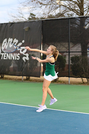 Oconee vs Athens Academy in Girls Varsity Tennis 2018