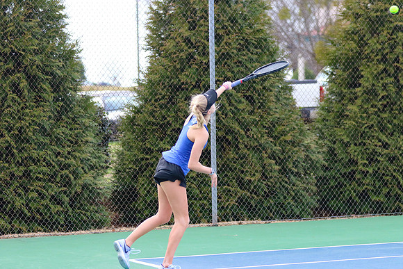 Oconee vs Athens Academy in Girls Varsity Tennis 2018