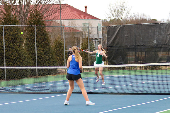 Oconee vs Athens Academy in Girls Varsity Tennis 2018