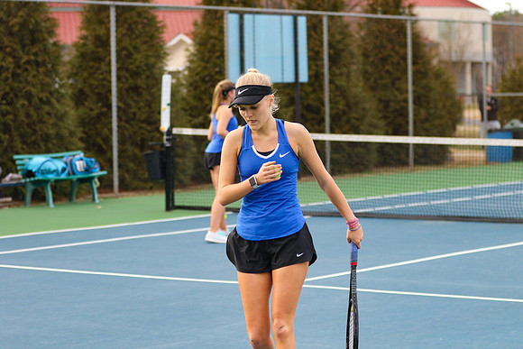 Oconee vs Athens Academy in Girls Varsity Tennis 2018
