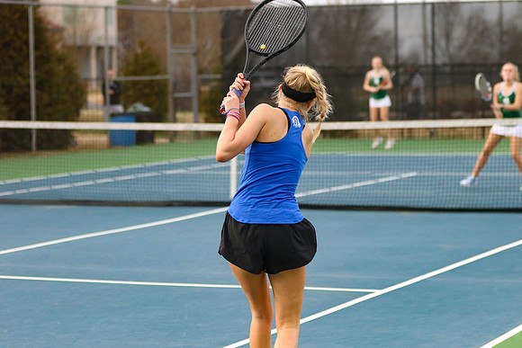Oconee vs Athens Academy in Girls Varsity Tennis 2018