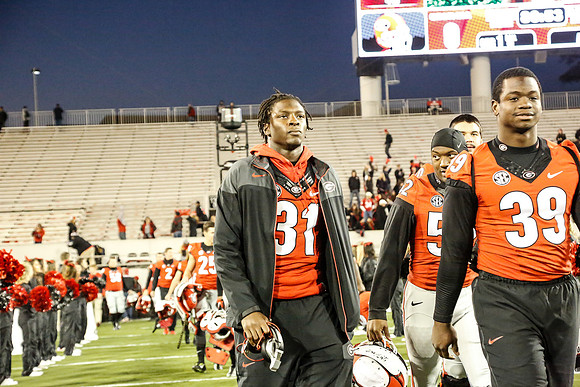 Georgia vs Auburn 2014
