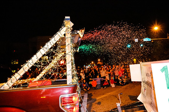 Athens Downtown Parade of Lights 2014