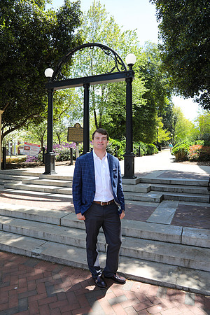 Clay's Senior Photos - UGA 2018