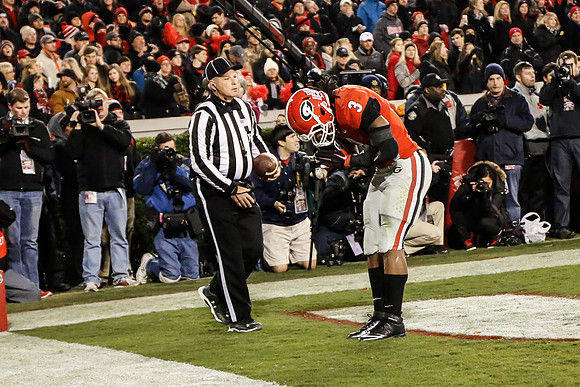 Georgia vs Auburn 2014