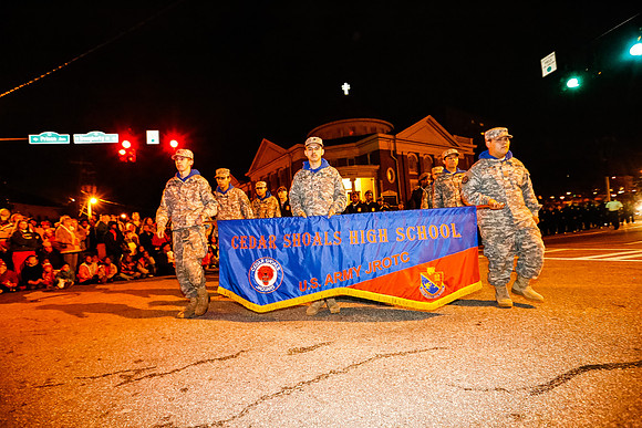 Athens Downtown Parade of Lights 2014