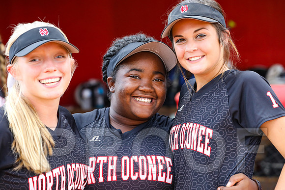 North Oconee Softball Senior Night