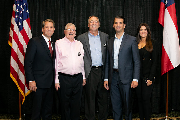 Brian Kemp Rally with Don Trump, Jr.