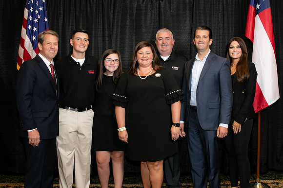 Brian Kemp Rally with Don Trump, Jr.