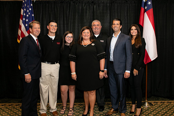 Brian Kemp Rally with Don Trump, Jr.