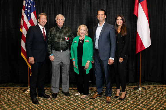 Brian Kemp Rally with Don Trump, Jr.