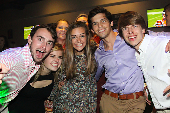 Phi Mu and Chi Omega Tumble and Fall Date Night