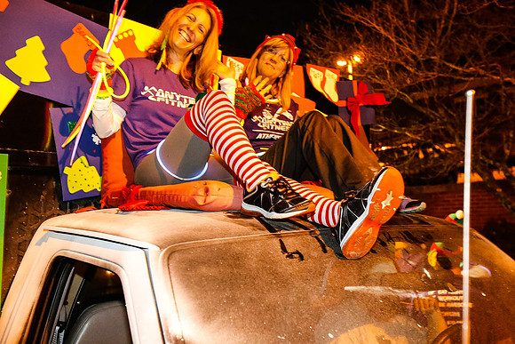Athens Downtown Parade of Lights 2014