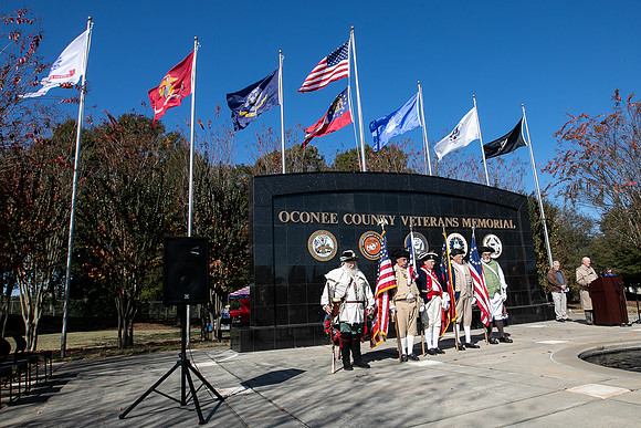 Oconee Veterans Day Ceremony 2018