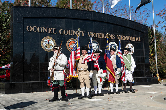 Oconee Veterans Day Ceremony 2018