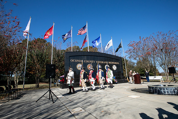 Oconee Veterans Day Ceremony 2018