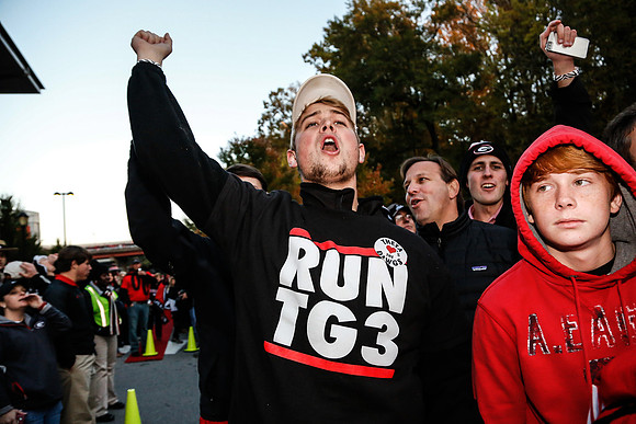 Georgia vs Auburn 2014