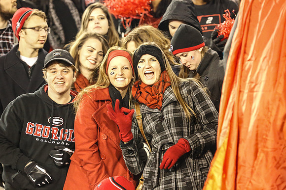 Georgia vs Auburn 2014