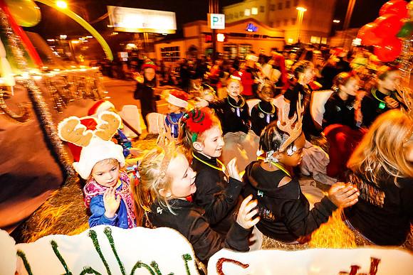 Athens Downtown Parade of Lights 2014