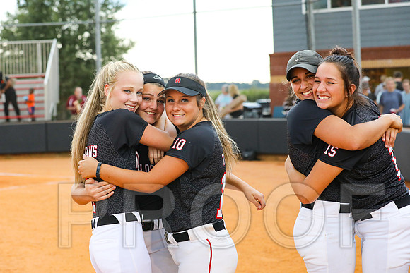 North Oconee Softball Senior Night