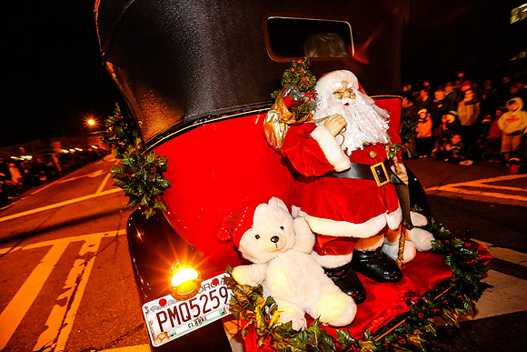 Athens Downtown Parade of Lights 2014