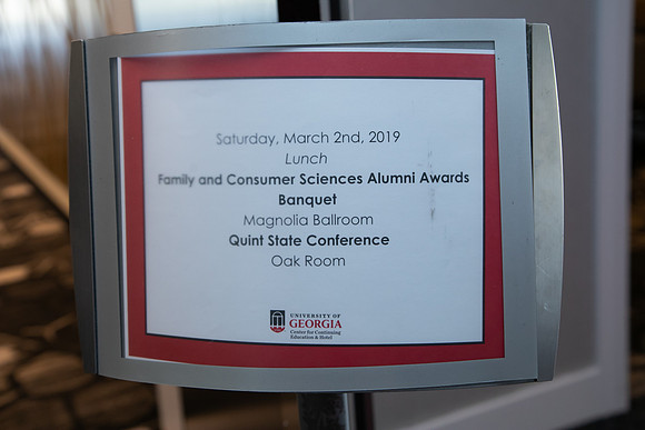 Family and Consumer Sciences Alumni Awards Banquet 2019