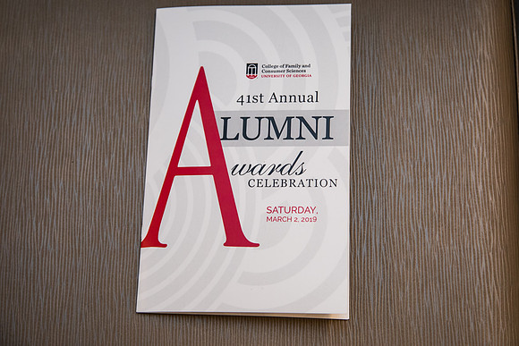 Family and Consumer Sciences Alumni Awards Banquet 2019