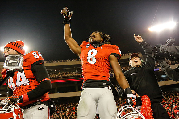 Georgia vs Auburn 2014