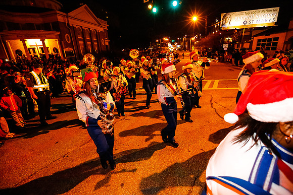 Athens Downtown Parade of Lights 2014