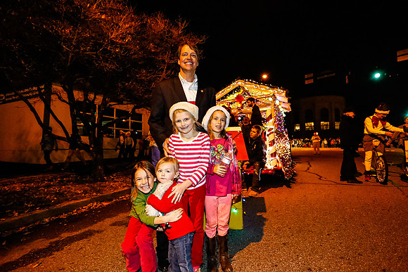 Athens Downtown Parade of Lights 2014