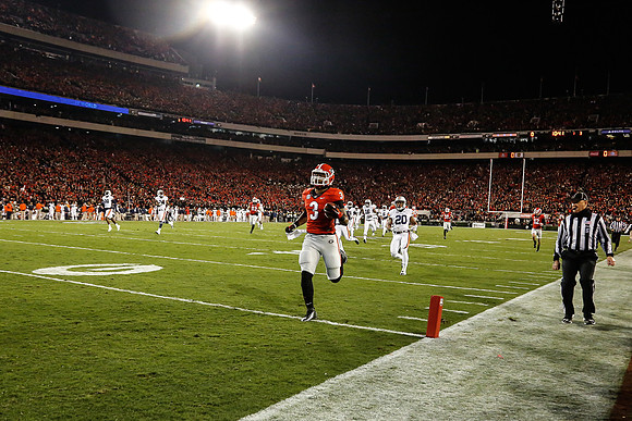 Georgia vs Auburn 2014