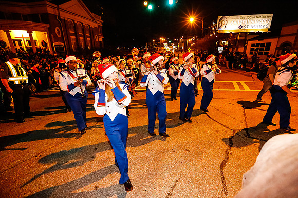 Athens Downtown Parade of Lights 2014