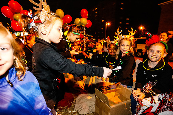 Athens Downtown Parade of Lights 2014