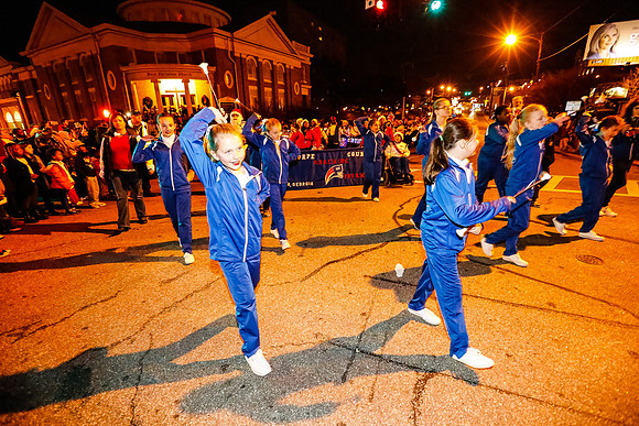 Athens Downtown Parade of Lights 2014