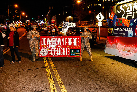 Athens Downtown Parade of Lights 2014
