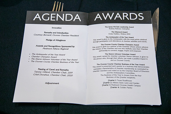 Oconee Chamber Annual Meeting 2020