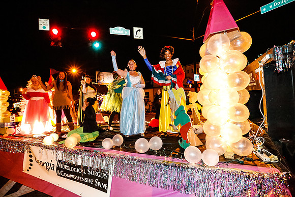 Athens Downtown Parade of Lights 2014