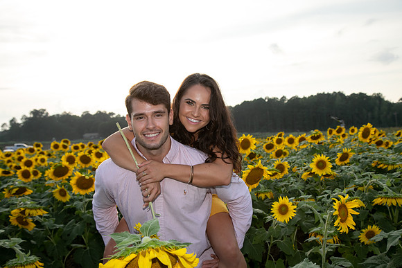 Southern & Rhett - Sunflower Field at the Iron Horse