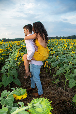 Southern & Rhett - Sunflower Field at the Iron Horse