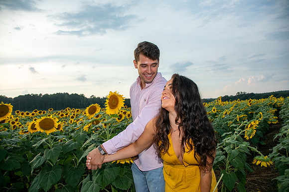 Southern & Rhett - Sunflower Field at the Iron Horse