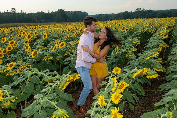 Southern & Rhett - Sunflower Field at the Iron Horse