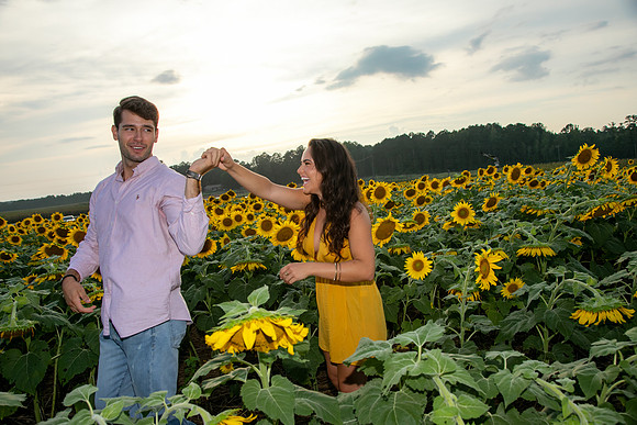 Southern & Rhett - Sunflower Field at the Iron Horse