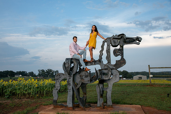 Southern & Rhett - Sunflower Field at the Iron Horse